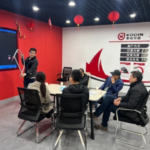 有朋自遠方來！廣州市邁梓普檢測儀器有限公司總代理一行來公司交流
